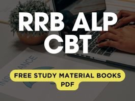 RRB ALP Books Study Material PDF CBT 2 Free Download (Updated) – Complete Package RRB ALP Books Study Material PDF