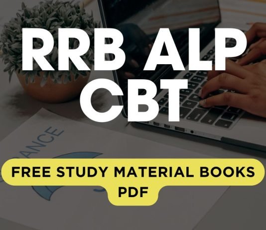 RRB ALP Books Study Material PDF CBT 2 Free Download (Updated) – Complete Package RRB ALP Books Study Material PDF