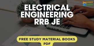 Electrical Engineering Study Material Book PDF for RRB JE : Railway Junior Engineer Online Course 2025 Electrical Engineering Study Material Book PDF