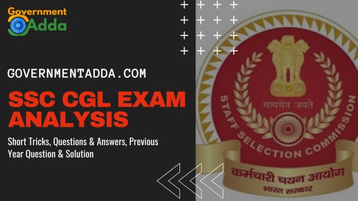 SSC CGL Exam Analysis