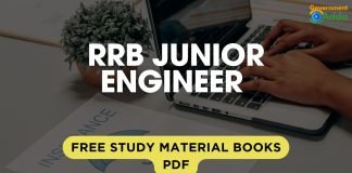 RRB JE Study Material Book PDF – Railway Junior Engineer All Ebooks Download Now RRB JE Study Material Book PDF