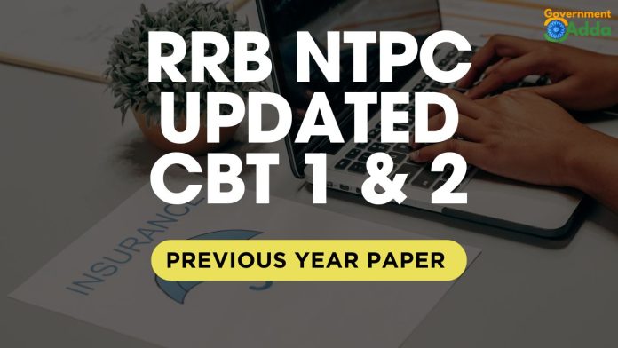 RRB NTPC Previous Year Question Paper