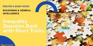 200+ Reasoning Inequality Questions With Solution Free PDF Download Now Inequality