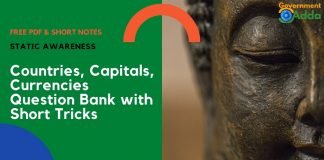 190+ List of Countries, Capitals, Currencies Free PDF – Download Now Countries, Capitals, Currencies