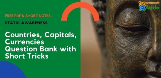 190+ List of Countries, Capitals, Currencies Free PDF – Download Now Countries, Capitals, Currencies