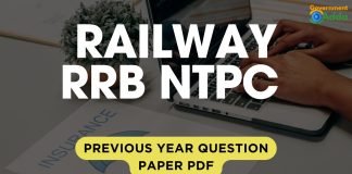 500 RRB NTPC Previous Year Paper Pdf Question & Solution – Download Now RRB NTPC Previous Year Paper Pdf