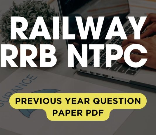 500 RRB NTPC Previous Year Paper Pdf Question & Solution – Download Now RRB NTPC Previous Year Paper Pdf