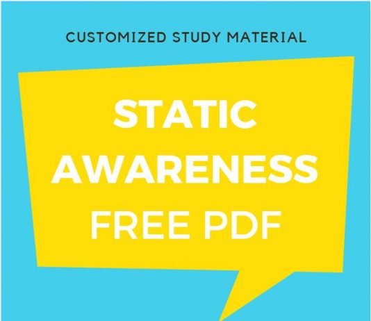 1000+ Static GK PDF Static Awareness Free for Banking | SSC | Railway | State PCS | UPSC – Download Now Static GK PDF