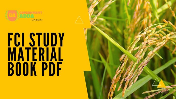 FCI Study Material Book Pdf