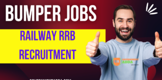 Bumper Opening In Indian Railway RRB Recruitment 3115 Posts @rrcrecruit.co.in – Check Last Date To Apply, Eligibility, Salary, Exam Pattern Indian Railway RRB Recruitment