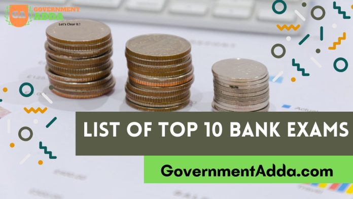 List of Top 10 Bank Exams in India