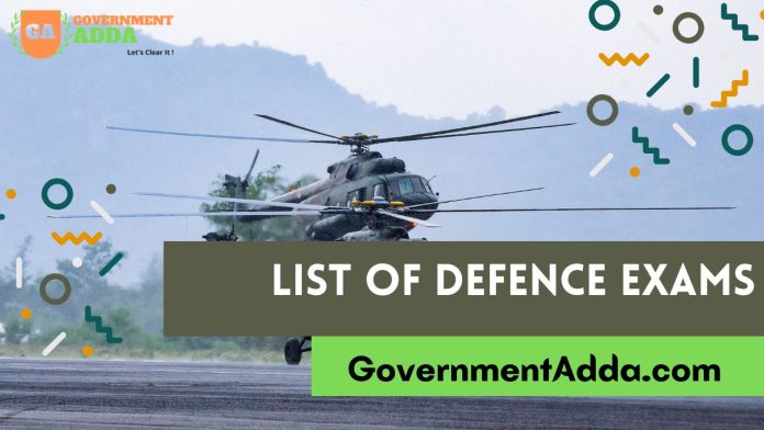 List of Top 10 Defence Exams in India